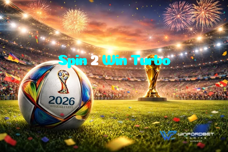 Spin 2 Win Turbo casino presented on mobile device in Pakistan with slots and live games