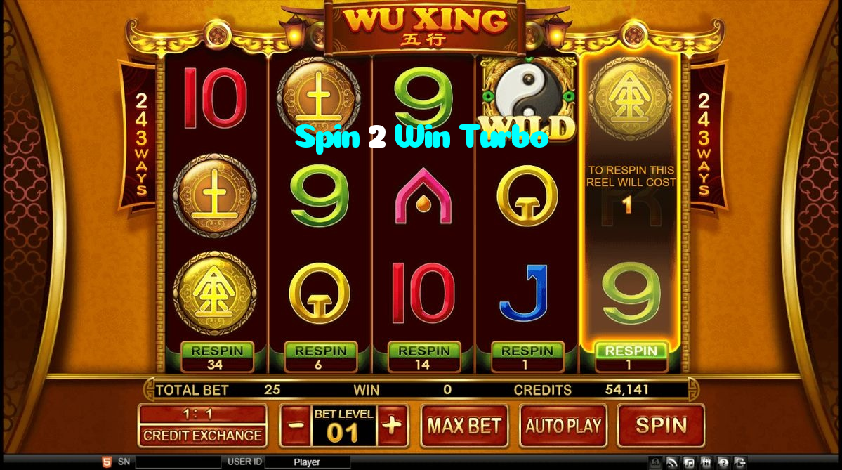 available types of Spin 2 Win Turbo bet including pre-match live express and system bets